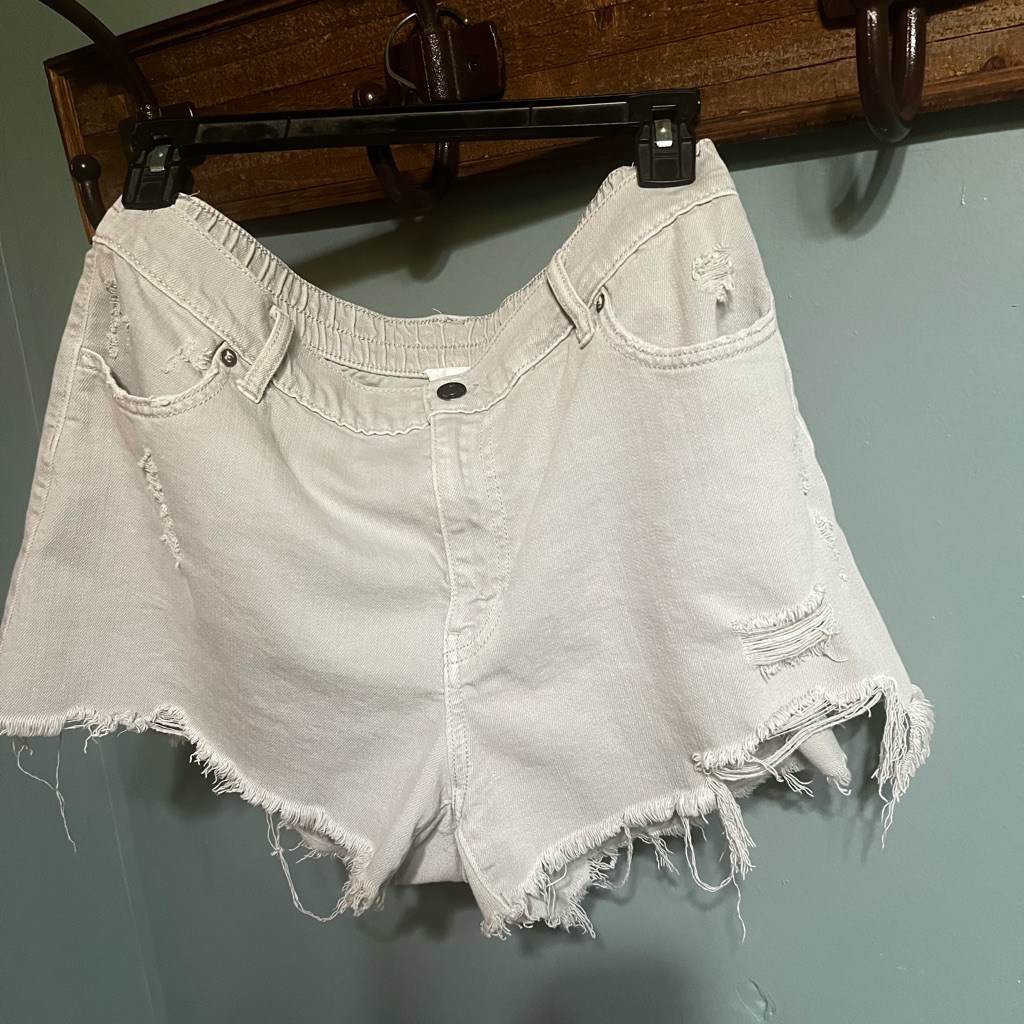 Aerie Daydream Distressed Lite Grey Denim
